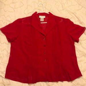 J.Taylor Red shirt size 18WP